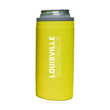 Louisville 12oz Cru Stacked Soft Touch Slim Coolie - Logo Brands - Flyclothing LLC