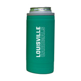 Louisville 12oz Optic Stacked Soft Touch Slim Coolie - Logo Brands - Flyclothing LLC