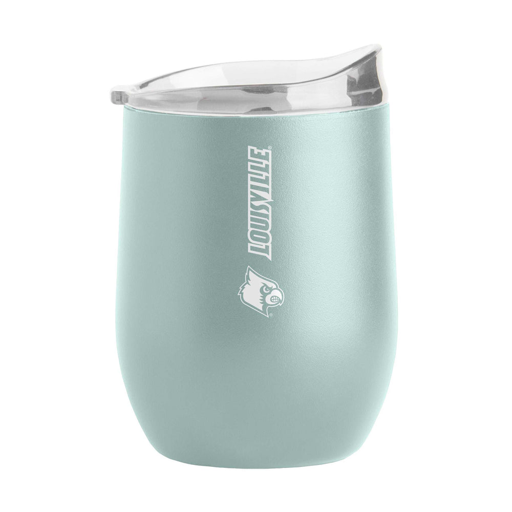 Louisville 16oz Vertical Powder Coat Curved Beverage - Logo Brands - Flyclothing LLC