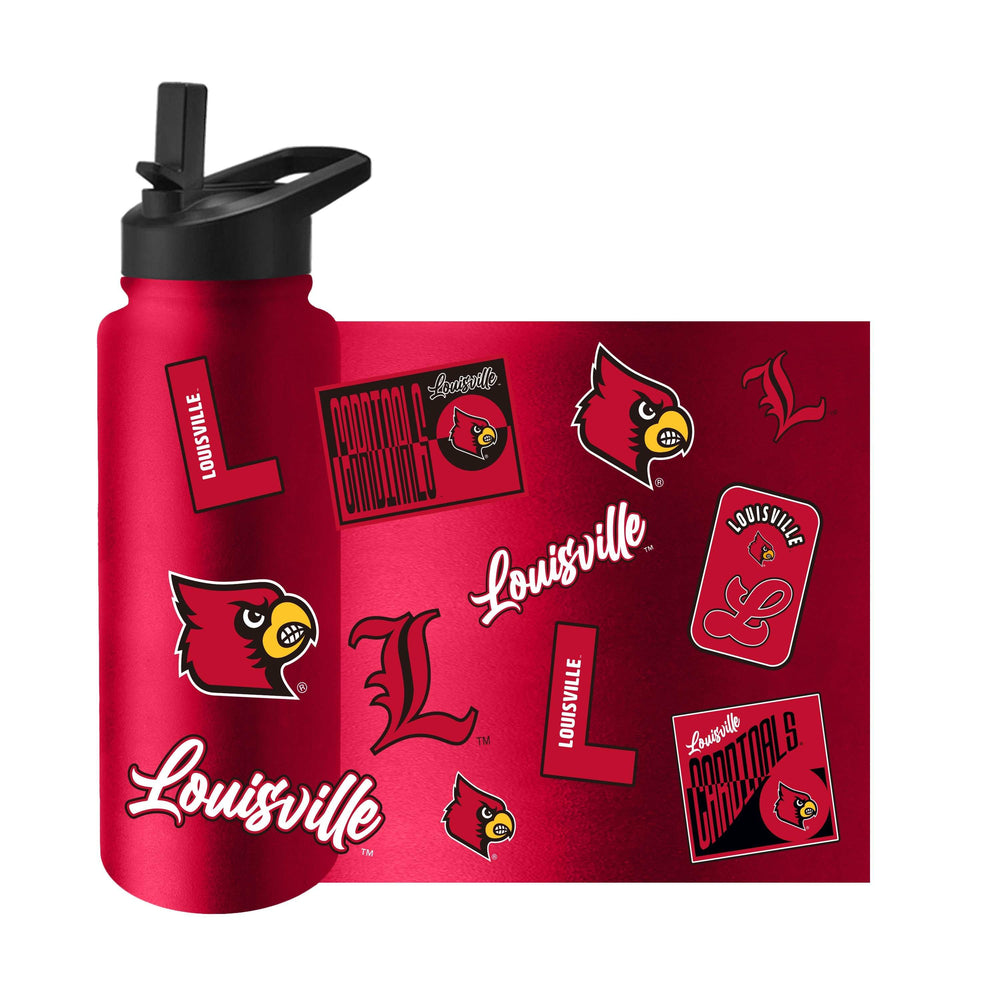 Louisville 34oz Dreamweave Quencher Bottle - Logo Brands - Flyclothing LLC