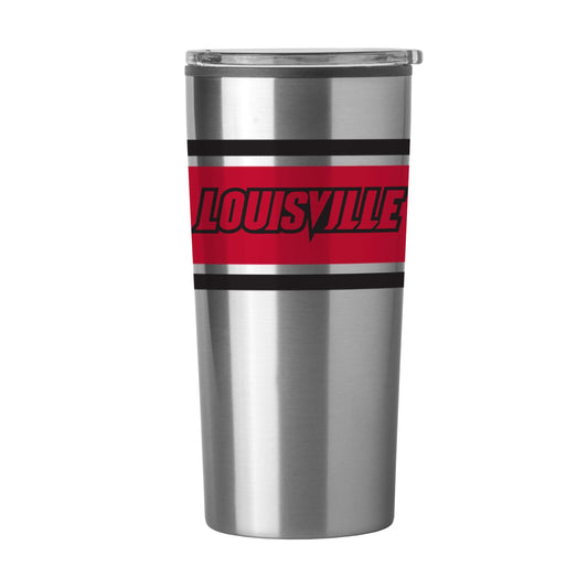 Louisville Stripe 20 oz Fusion Tumbler - Logo Brands - Flyclothing LLC