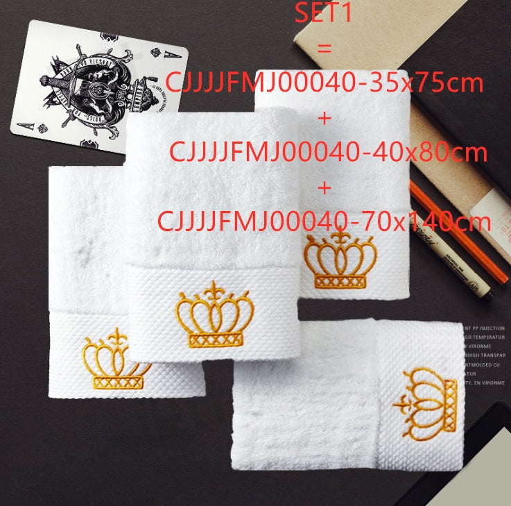 Cotton gift towel custom embroidery boutique hotel hotel sauna large bath towel - My Store - Flyclothing LLC