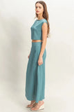 HYFVE Sleeveless Top and Maxi Skirt Set - Trendsi