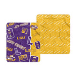 LSU Dream Weave Throw 50x60 - Logo Brands - Flyclothing LLC