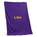 LSU Sweatshirt Blanket (Screened) - Logo Brands - Flyclothing LLC