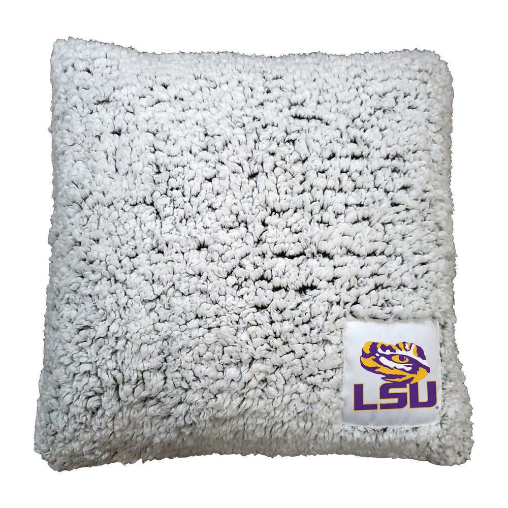 LSU Frosty Throw Pillow - Logo Brands - Flyclothing LLC