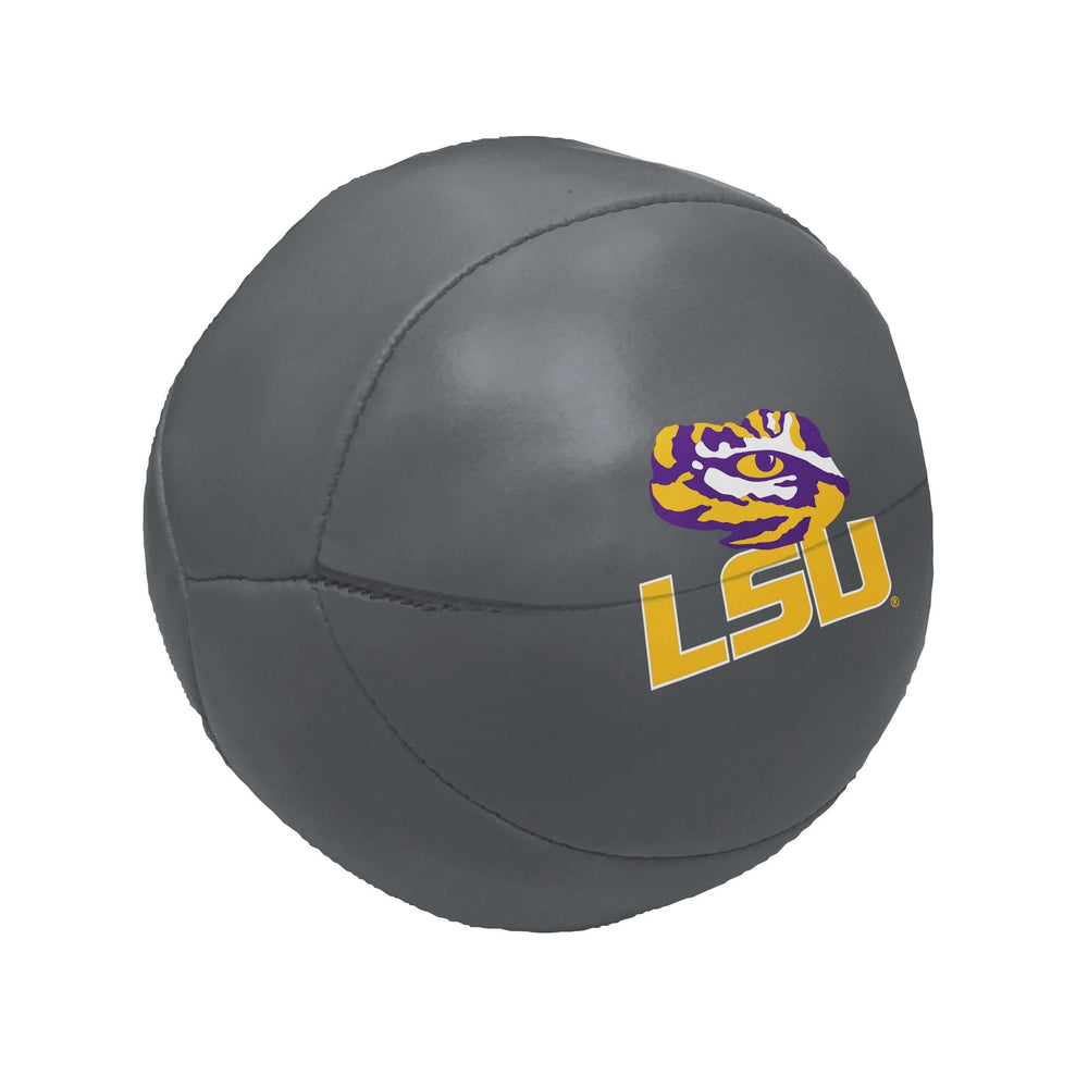 LSU Charcoal Micro Soft Basketball F/ Primary Logo - Logo Brands - Flyclothing LLC