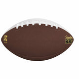 Louisiana State University Composite Brown Mini Size Autograph Football f/ Primary Logo - Logo Brands - Flyclothing LLC