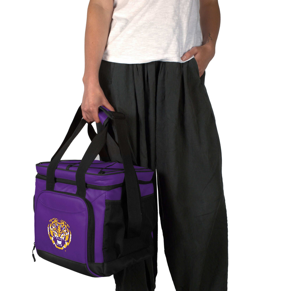LSU 24 Flex Can Cooler - Logo Brands - Flyclothing LLC