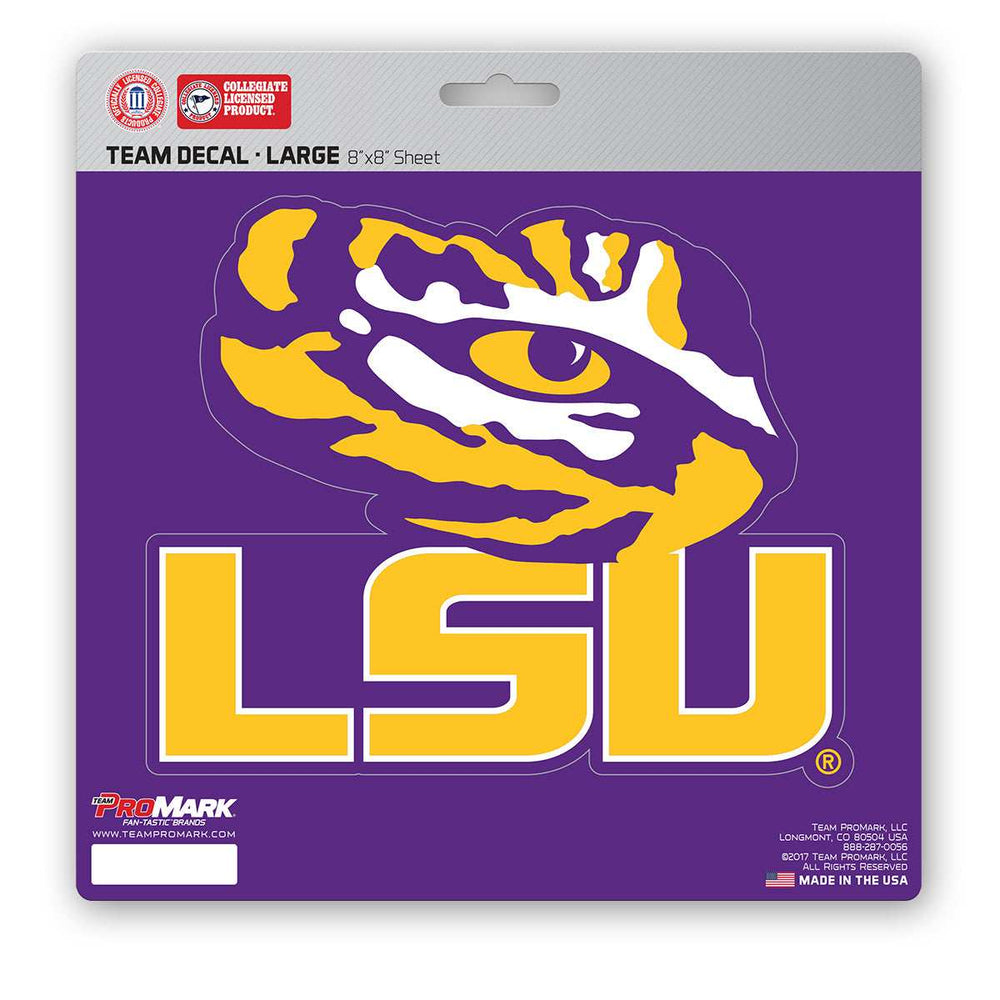 LSU Large Decal - Logo Brands - Flyclothing LLC