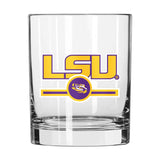 LSU 14oz Letterman Rocks Glass - Logo Brands - Flyclothing LLC