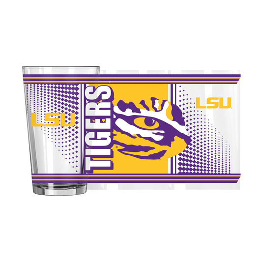 LSU 16oz Hero Pint Glass - Logo Brands - Flyclothing LLC