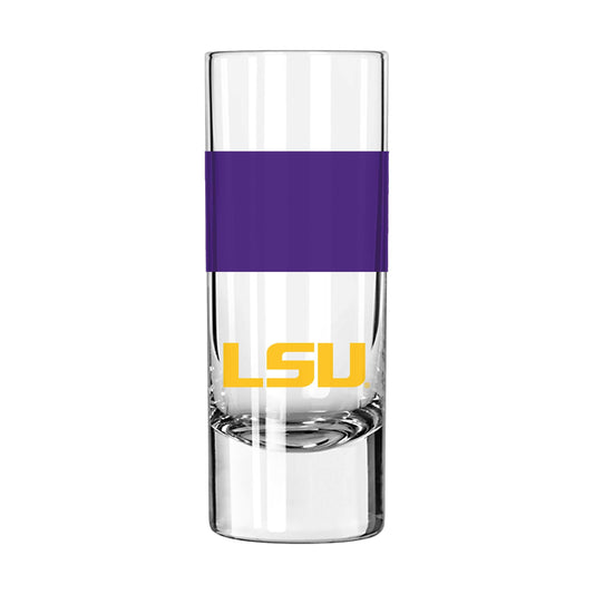 LSU 2.5oz Colorblock Shooter Glass - Logo Brands - Flyclothing LLC
