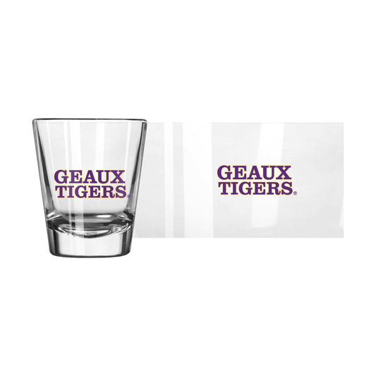 LSU 2oz Slogan Shot Glass - Logo Brands - Flyclothing LLC