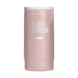 LSU Stencil Powder Coat Slim Can Coolie - Logo Brands - Flyclothing LLC