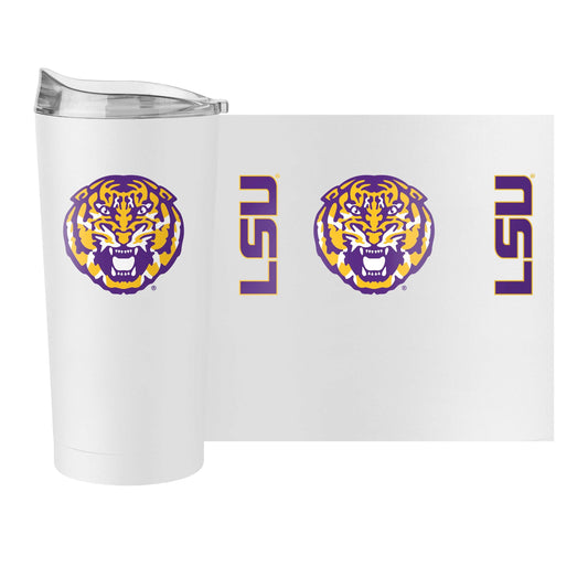 LSU Alternate Logo 20oz Gameday Powder Coat Tumbler - Logo Brands - Flyclothing LLC