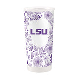 LSU 20oz Botanical Stainless Steel Tumbler - Logo Brands - Flyclothing LLC