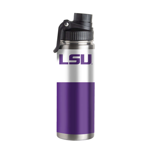 LSU 21oz Colorblock Twist Top Water Bottle - Logo Brands - Flyclothing LLC