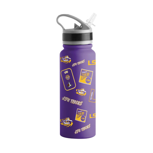 LSU 25oz Dreamweave SingleWall FlipTop Bot - Logo Brands - Flyclothing LLC