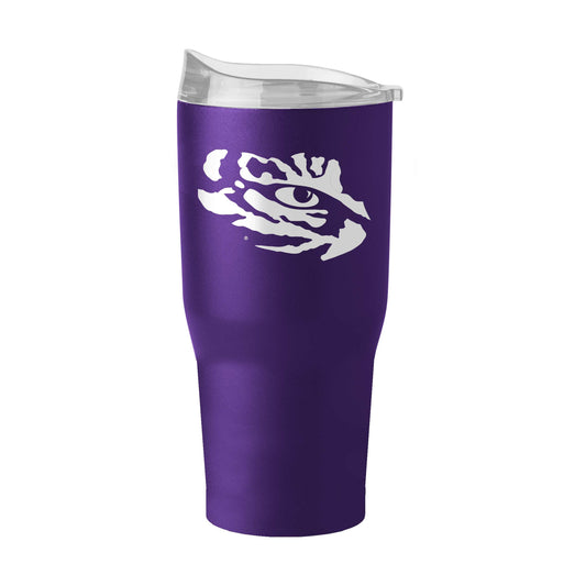 LSU 30oz Flipside Alt Logo Powder Coat Tumbler - Logo Brands - Flyclothing LLC