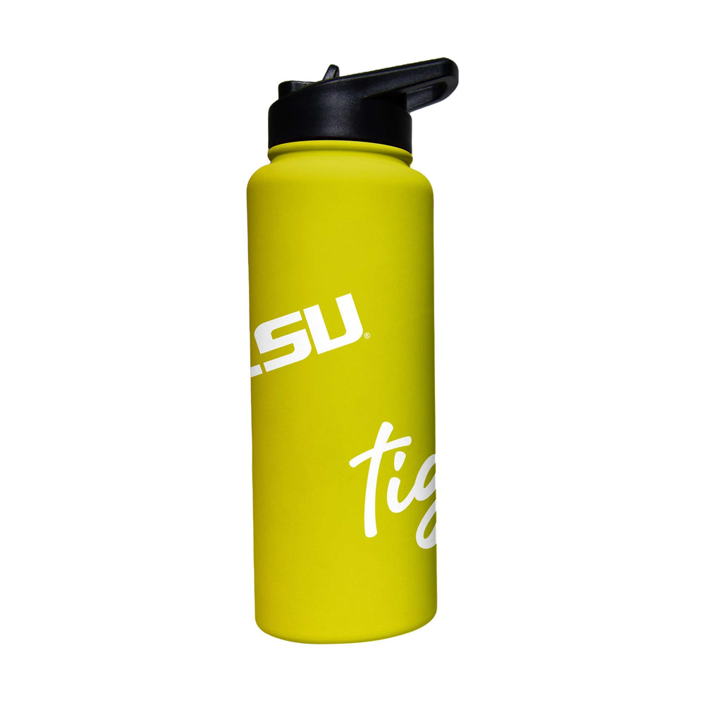 LSU 34oz Cru Bold Soft Touch Quencher - Logo Brands - Flyclothing LLC