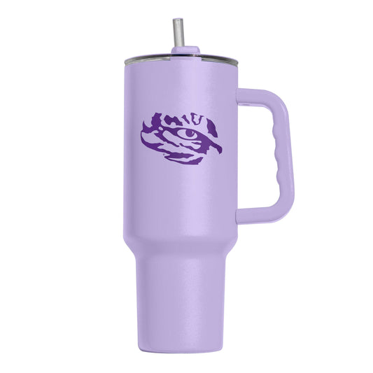 LSU 40oz Flipside Powder Coat Tumbler - Logo Brands - Flyclothing LLC