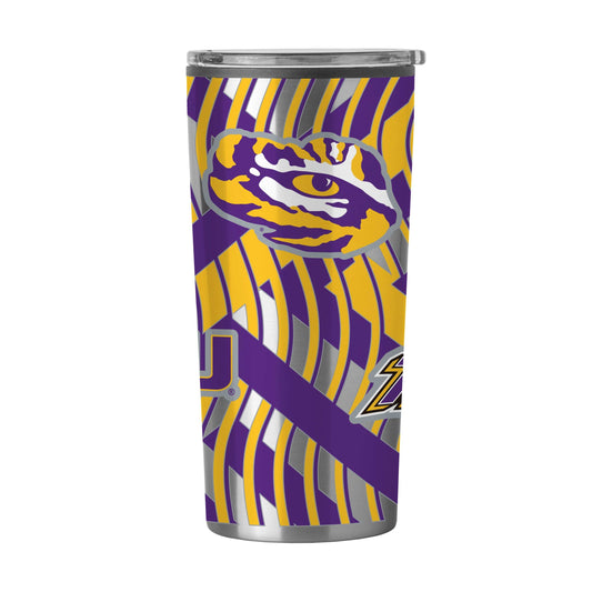 LSU 20oz Flex Plastic Wall Stainless - Logo Brands - Flyclothing LLC
