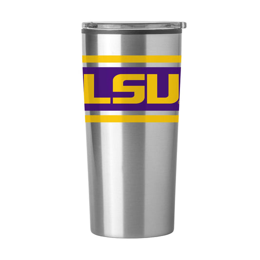 LSU Stripe 20 oz Fusion Tumbler - Logo Brands - Flyclothing LLC