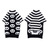 Skull Dog Halloween Sweater Pet Supplies