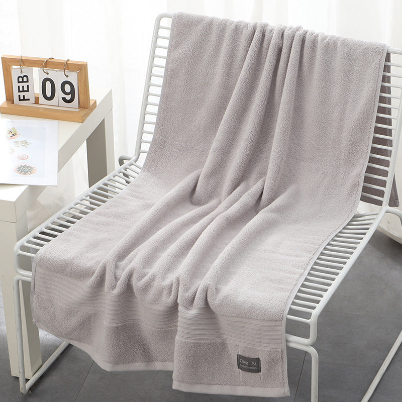 Pure Cotton 500g Bath Towel Thickened Soft Absorbent Hotel Beauty Salon Gift Large Towel Manufacturer Wholesale Custom Logo - My Store - Flyclothing LLC