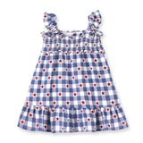 Americana Bamboo Smocked Dress - 4th of July - Tesa Babe - Flyclothing LLC