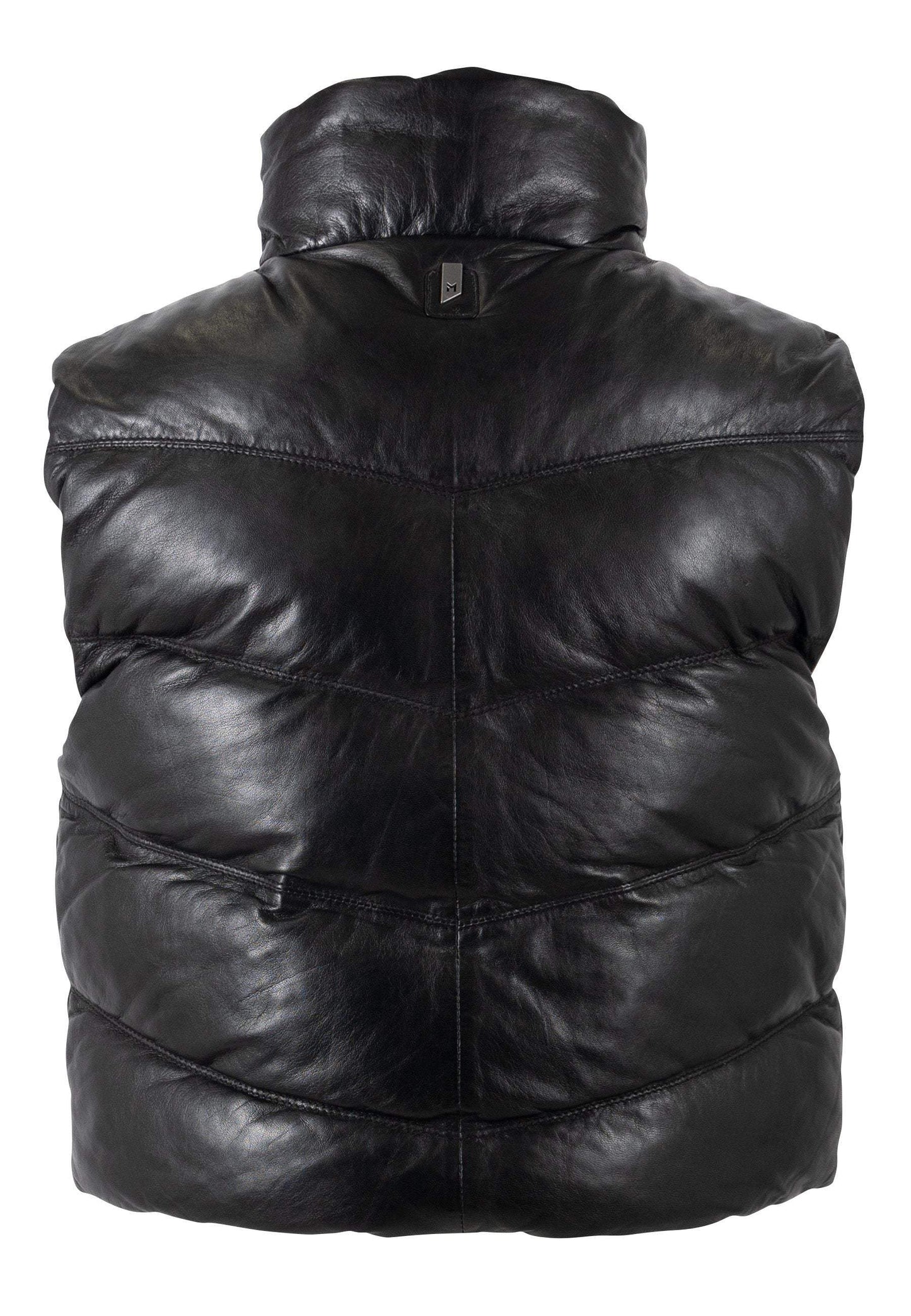 Ellen OS Leather Vest - Reversible - mauritiusleather - Flyclothing LLC