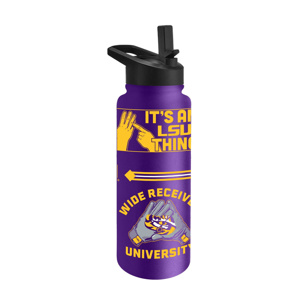Louisiana State University/Breaking T 34oz Native Quencher Bottle - Logo Brands - Flyclothing LLC