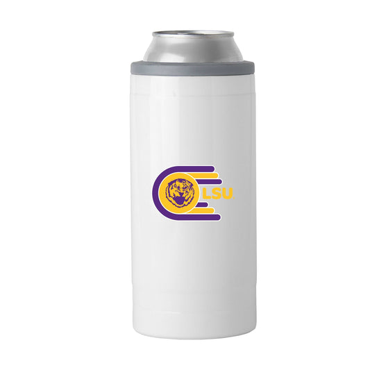LSU 12oz Whirl Slim Can Coolie - Logo Brands - Flyclothing LLC