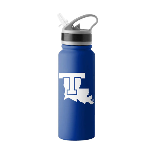 Louisiana Tech 25oz Logo Stainless Single Wall Flip Top Bottle - Logo Brands - Flyclothing LLC