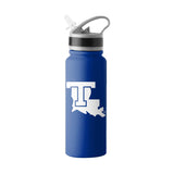 Louisiana Tech 25oz Logo Stainless Single Wall Flip Top Bottle - Logo Brands - Flyclothing LLC