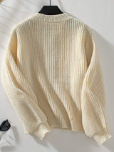 Button Down Long Sleeve Cardigan - Trendsi - Flyclothing LLC