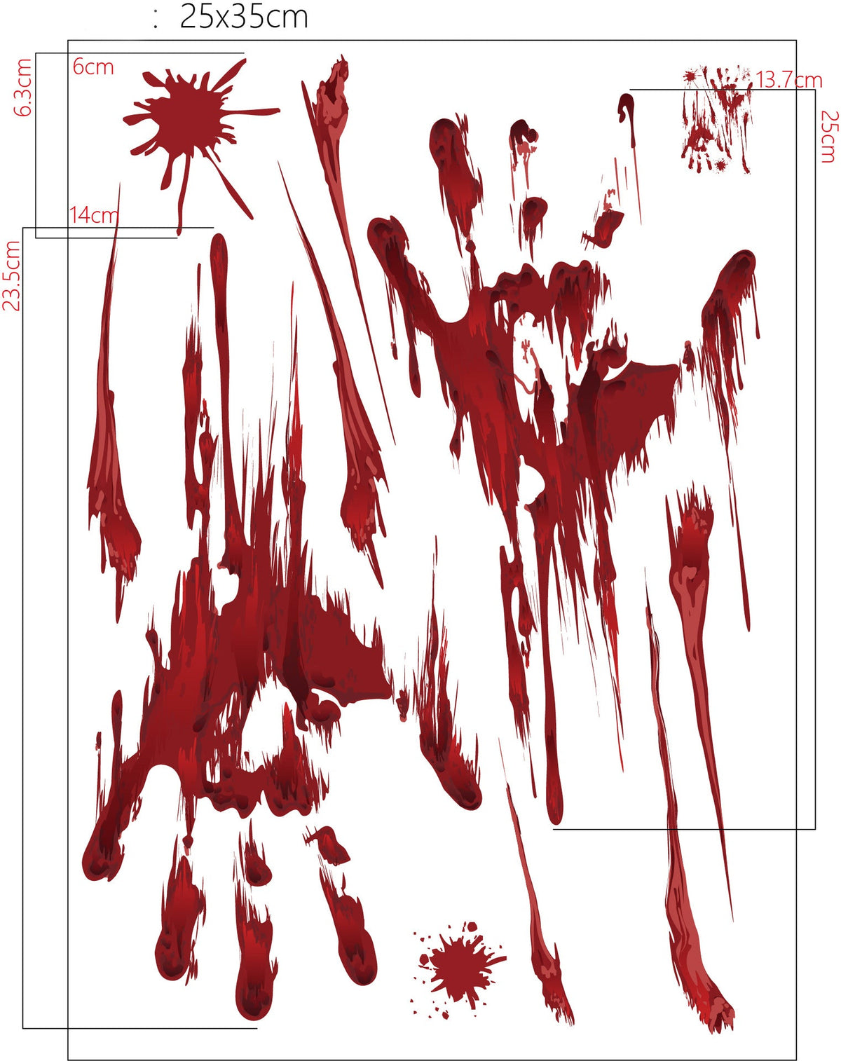 Halloween decoration wall stickers - My Store - Flyclothing LLC