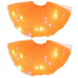 Magical & Luminous LED Princess Halloween Tutu Skirt Sequins Shiny Skirt - My Store - Flyclothing LLC