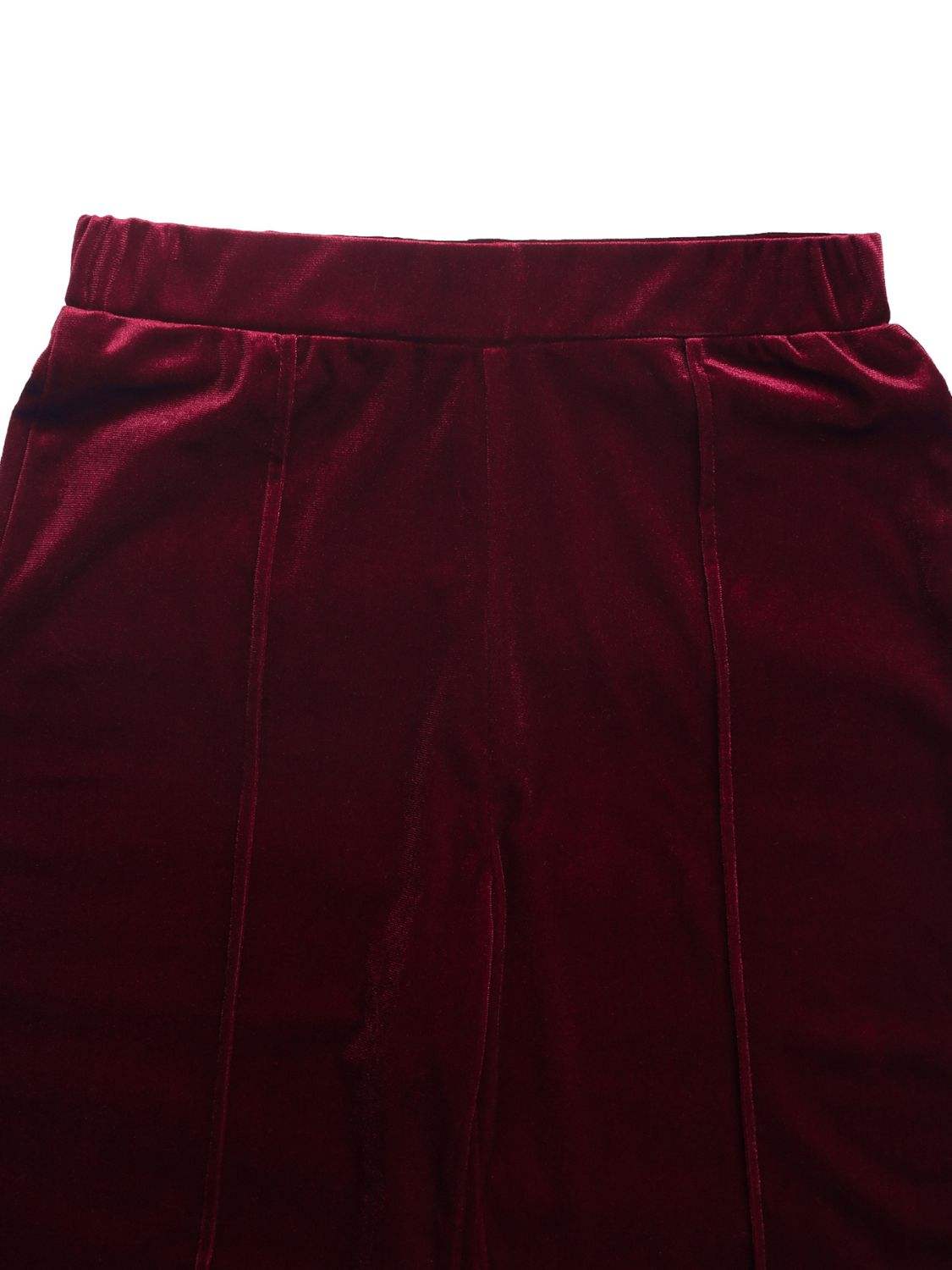 Elastic Waist Wide Leg Pants - Trendsi - Flyclothing LLC