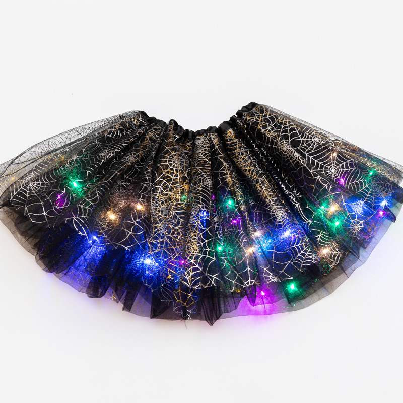 Magical & Luminous LED Princess Halloween Tutu Skirt Sequins Shiny Skirt - My Store - Flyclothing LLC