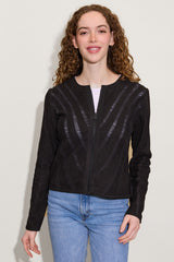 Mira RF Leather Jacket