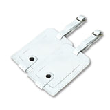 White Leather Luggage Tags Set - Classy Leather Bags - Flyclothing LLC