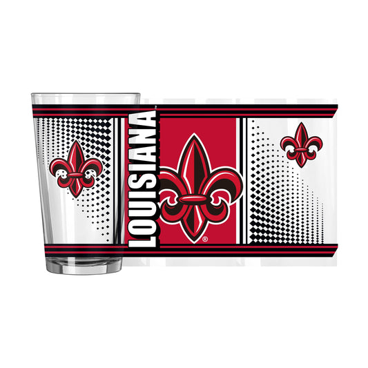 Louisiana Lafayette 16oz Hero Pint Glass - Logo Brands - Flyclothing LLC