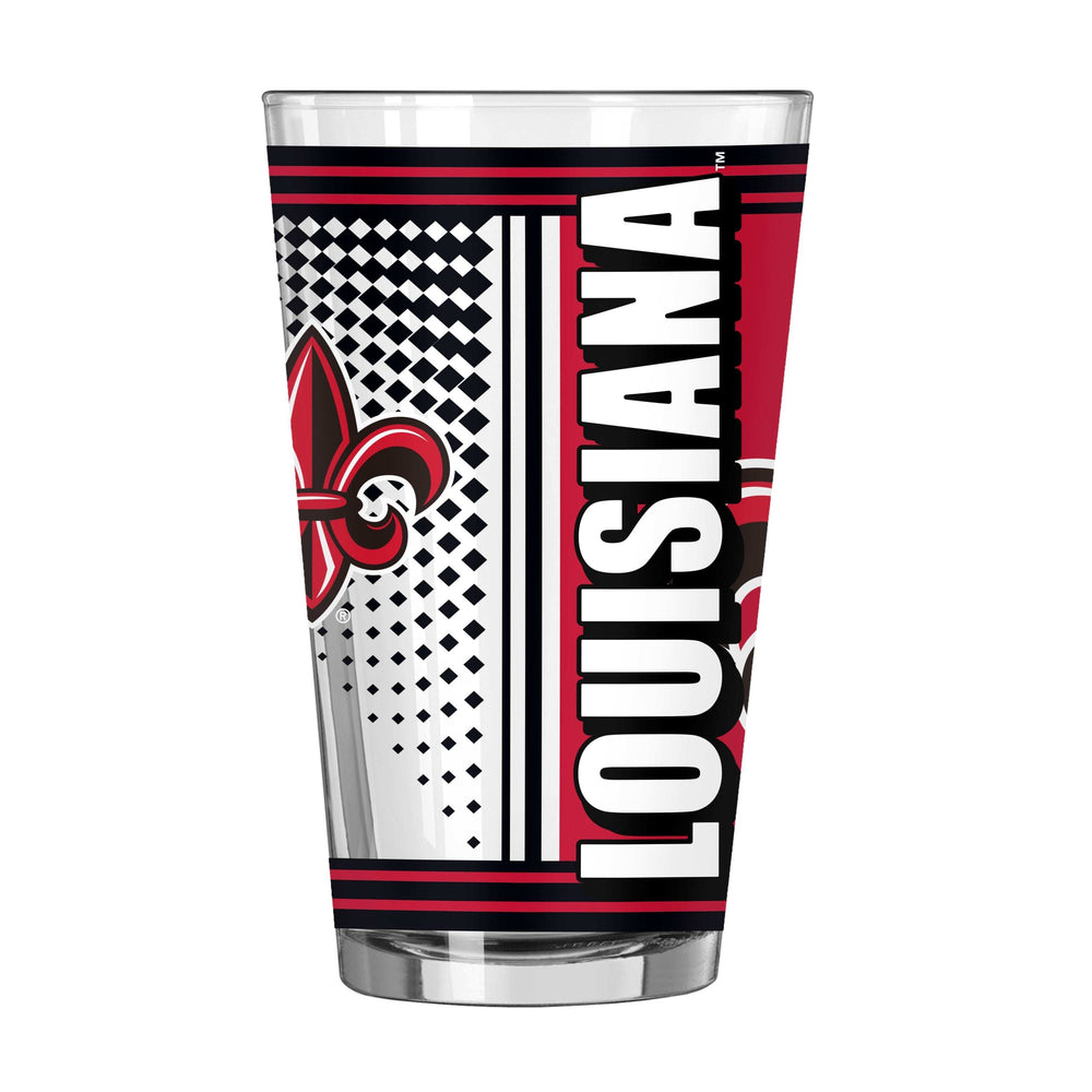 Louisiana Lafayette 16oz Hero Pint Glass - Logo Brands - Flyclothing LLC