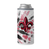 Louisiana Lafayette 12oz Tie Dye Slim Can Coolie - Logo Brands - Flyclothing LLC