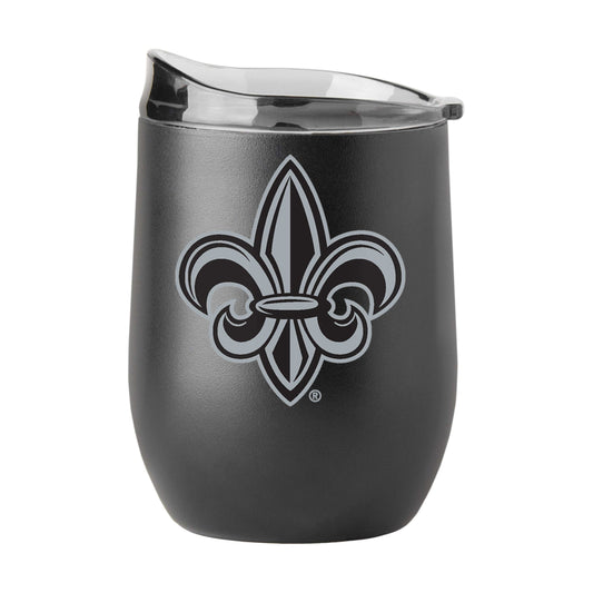 LA Lafayette GunMetal 16oz Black Powder Curved Beverage - Logo Brands - Flyclothing LLC