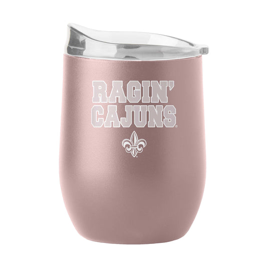 LA Lafayette 16oz Stencil Powder Coat Curved Beverage - Logo Brands - Flyclothing LLC