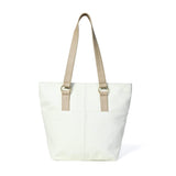 The Ivory Leather Tote - Classy Leather Bags - Flyclothing LLC
