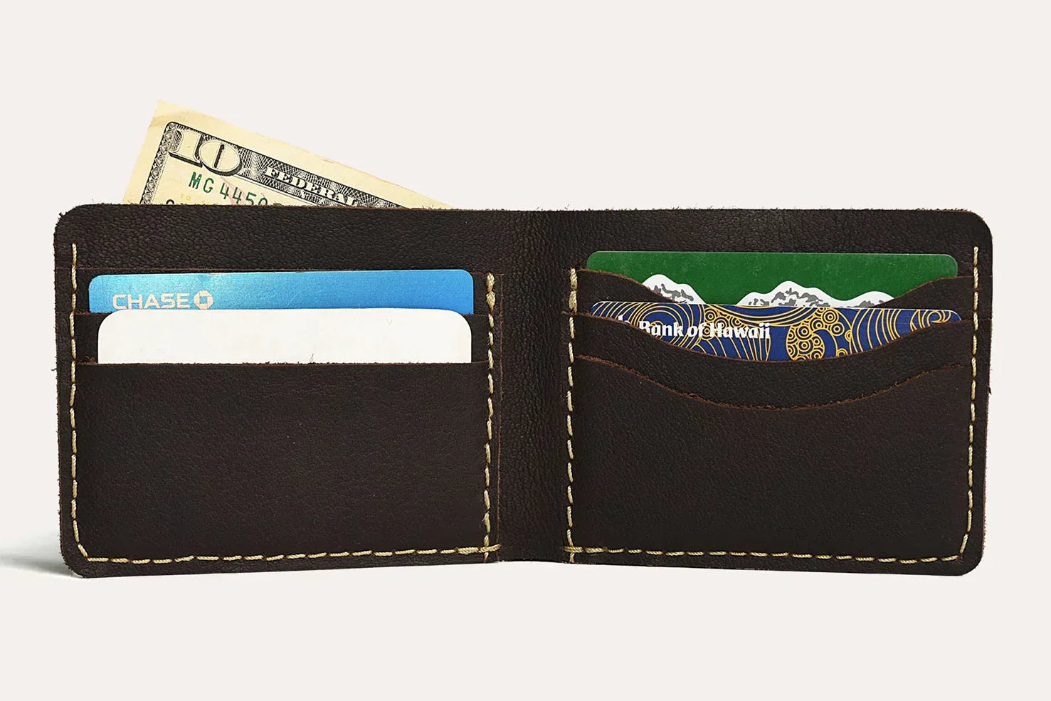 Wave Bifold - Kiko Leather - Flyclothing LLC